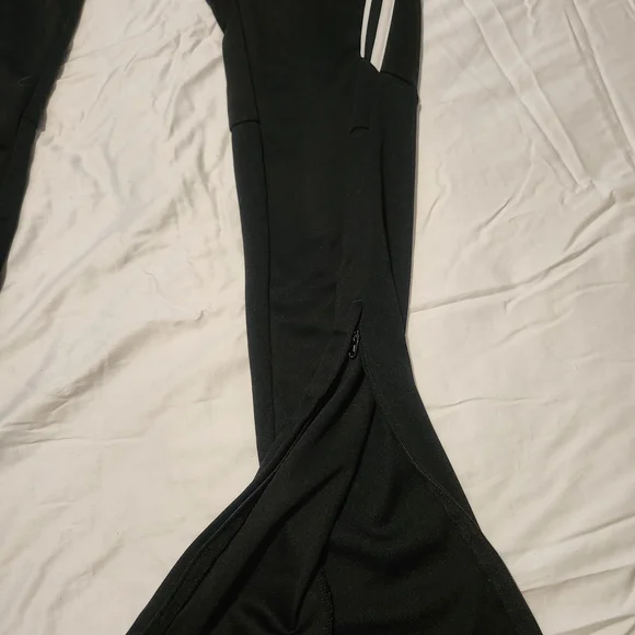 Adidas Womans Black Track Pants - Picture 4 of 5
